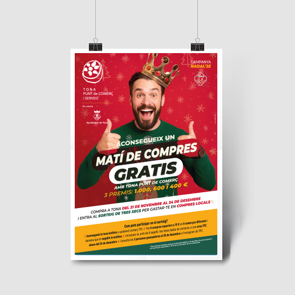 Cartell campanya Nadal TPCiS 2025